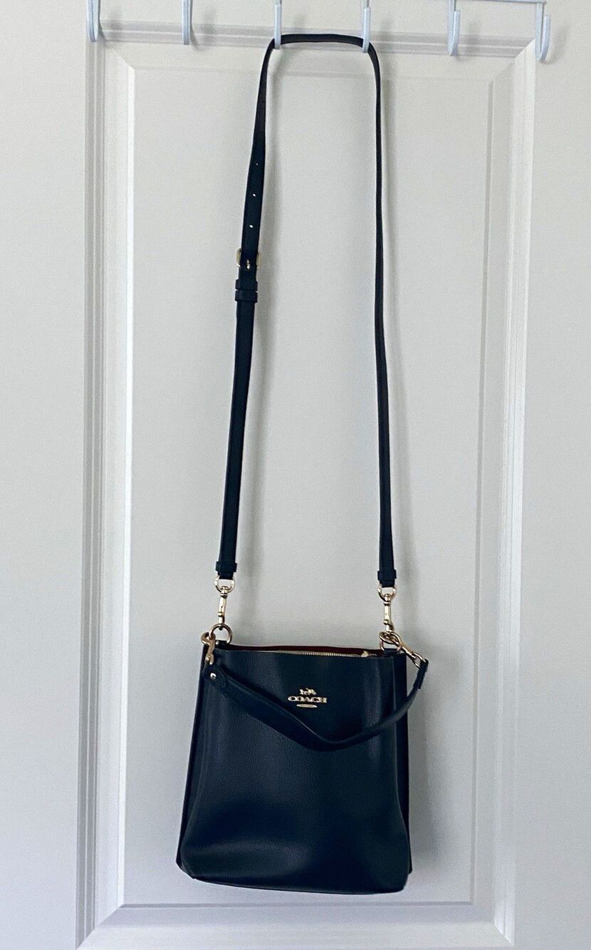 Coach Black Mollie Crossbody Bucket Bag